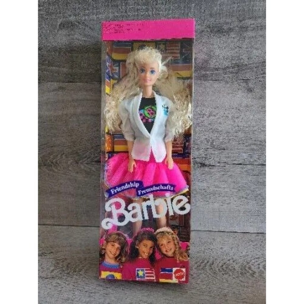 Vintage Barbie Friendship Freundschafts Doll German Import Mattel 1990 2080 New